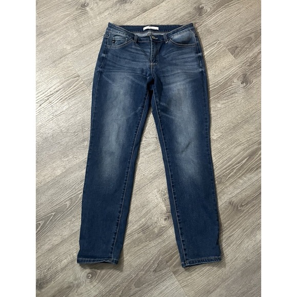 KanCan Denim - KanCan Jeans Womens 11/29 Blue Denim Skinny Jeans 32x30